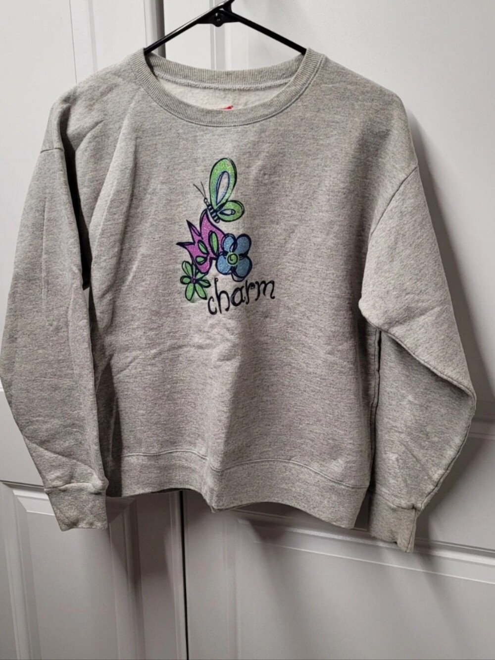 Hanes Charm Sweatshirt Girls Size: XL Pullover